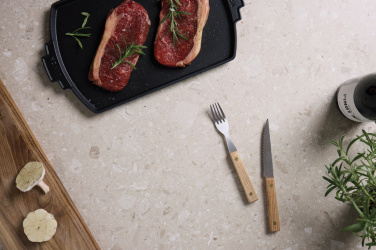 Logo trade mainoslahja kuva: VINGA Paso 8-osainen ruokailuvälinesetti grillaukseen