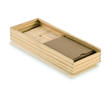 Logo trade mainoslahjat ja liikelahjat kuva: Domino- ja korttisetti