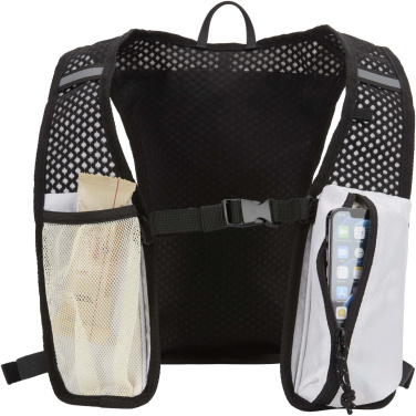 Logo trade liikelahja mainoslahja tuotekuva: Nomad 5 litran GRS-kierrätetty juoksuliivinesteytyspakkaus