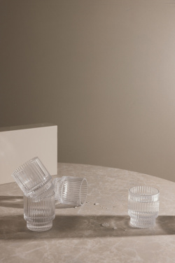 Logo trade mainostuote kuva: VINGA York -juomalasi, 4 kpl:n sarja