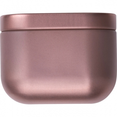 Logo trade liikelahja kuva: Kynttilä peltisessä säilytysrasiassa PRAHAA