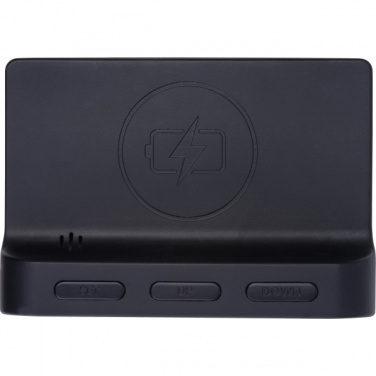 Logotrade mainoslahja ja liikelahja kuva: Herätyskello ja langaton laturi ADELAIDE