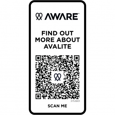 Logotrade firminės dovanos nuotrauka: Avalite trumpomis rankovėmis unisex Aware™ perdirbti marškinėliai