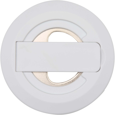 Logotrade reklaminės dovanos nuotrauka: Ain perdirbto plastiko magnetinis telefono stovas su butelių atidarytuvu