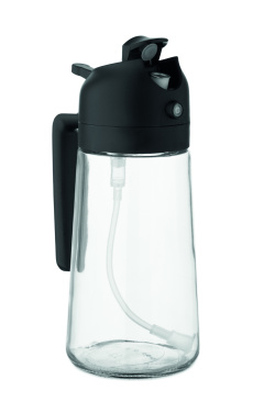 Logotrade reklaminės dovanos nuotrauka: Stiklinis aliejaus dozatorius ir purkštuvas