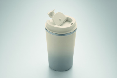 Logotrade reklaminės dovanos nuotrauka: Dvigubos sienelės stiklinė 350 ml