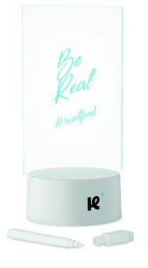 Logotrade verslo dovanos nuotrauka: Šviečianti LED atmintinių lenta