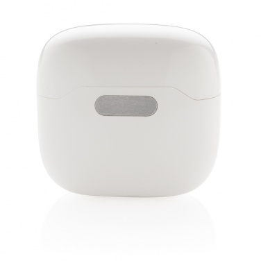Logotrade korporatīvās dāvanas foto: TWS austiņas UV-C sterilizējošā uzlādes maciņā