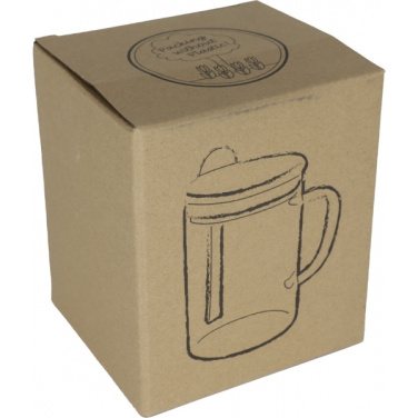 Logotrade korporatīvās dāvanas foto: Stikla krūze JACKSON 420 ml