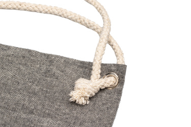 Logotrade logo dāvanas foto: Pārstrādāta kokvilnas soma ADDISON