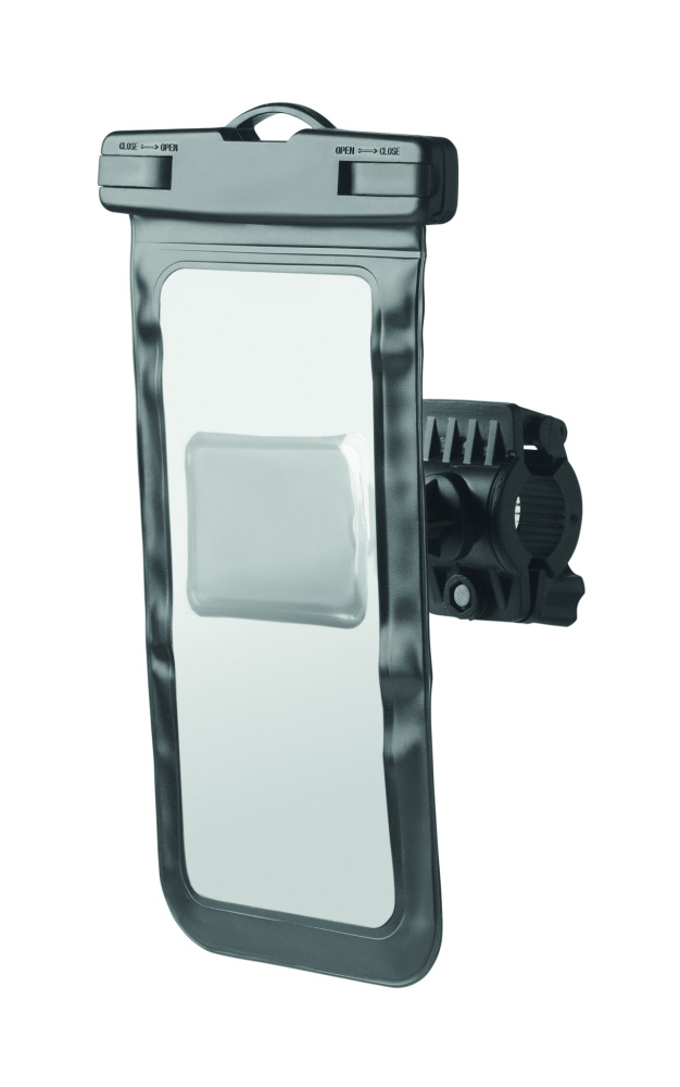 Logotrade dāvanas foto: Velosipēdu mobilā stiprinājuma futrālis no PVC