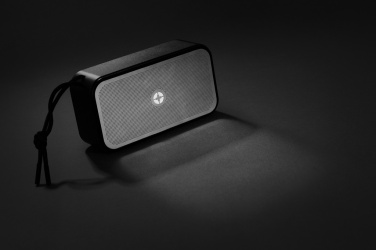 Logotrade korporatīvās dāvanas foto: Swiss Peak RCS pārstrādāta alumīnija 10 W basa skaļrunis