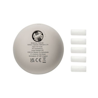 Logotrade korporatīvās dāvanas foto: Breevia RCS plastmasas atkārtoti uzlādējams peldošs mitrinātājs