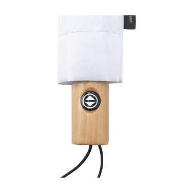 Logotrade logo dāvanas foto: Mičiganas salokāms RCS RPET lietussargs 21 collas