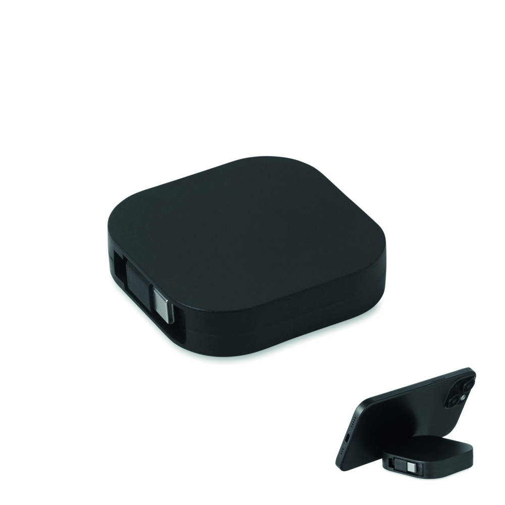 Logotrade ziemassvētku dāvanas foto: 100 W ievelkams uzlādes kabelis