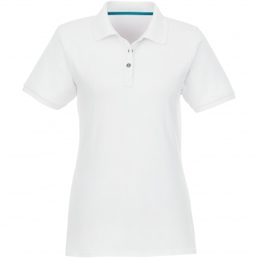 Логотрейд pекламные продукты картинка: Beryl short sleeve women's organic recycled polo