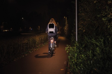 Лого трейд бизнес-подарки фото: Светоотражающий рюкзак для ноутбука AWARE™ RPET