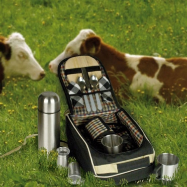 Лого трейд pекламные cувениры фото: Роскошный рюкзак для пикника с сумкой-холодильником GEORGIA