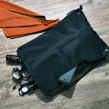 Лого трейд бизнес-подарки фото: Сумка на шнурке NUNAVUT Schwarzwolf