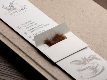 Логотрейд pекламные продукты картинка: Блокнот для чая из вторсырья 209734000