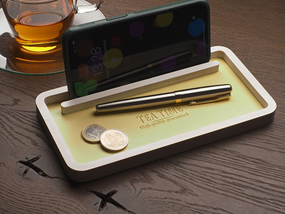 Логотрейд pекламные продукты картинка: Деревянный органайзер 1844121