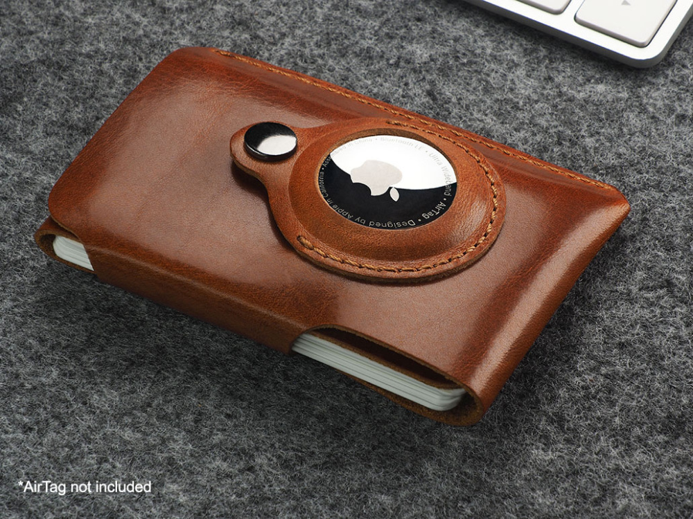 Лого трейд pекламные подарки фото: Бумажник с держателем AirTag 1936141