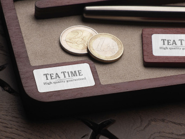 Лого трейд бизнес-подарки фото: Деревянный настольный органайзер 1818121