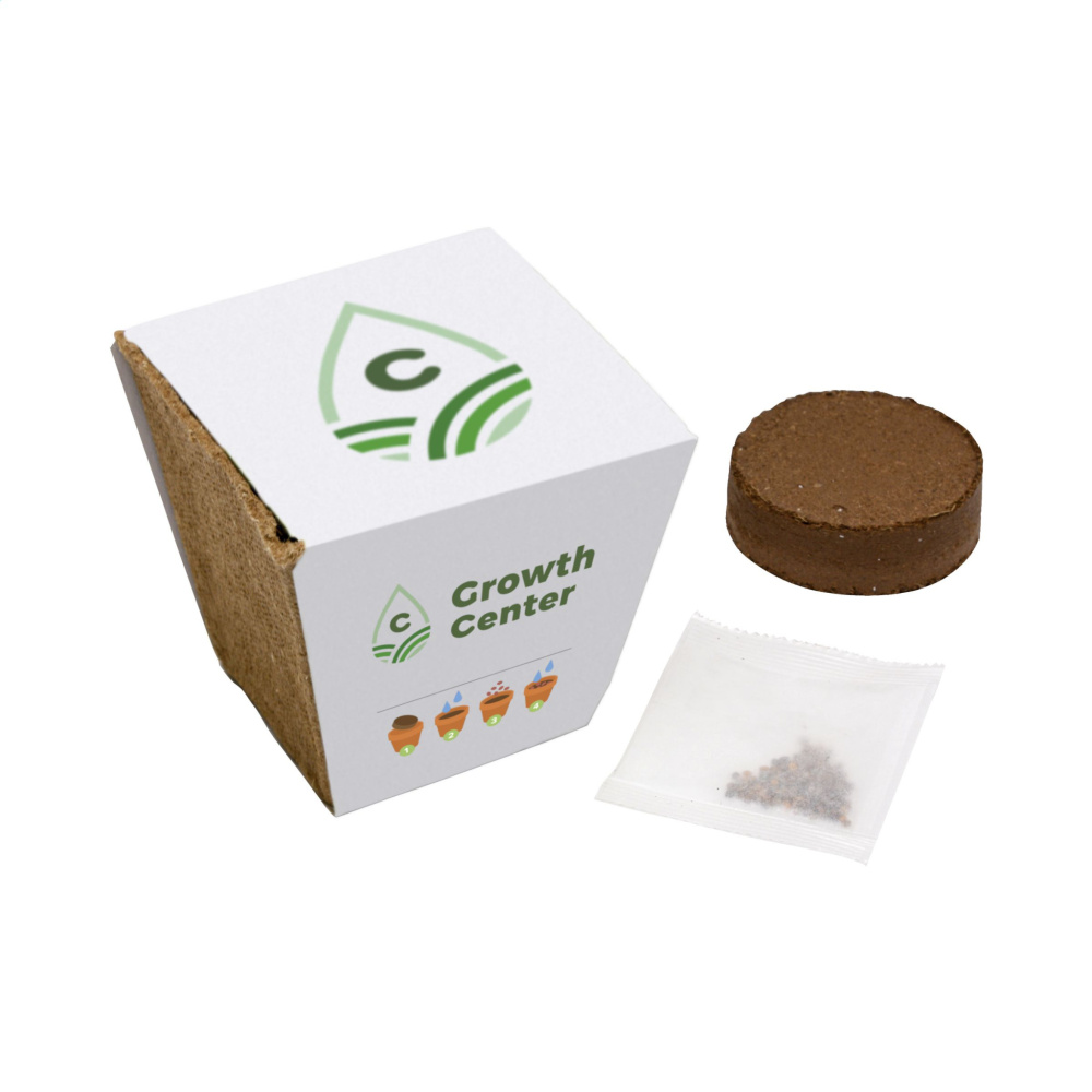 Лого трейд бизнес-подарки фото: Волокна древесной смеси Flowermix