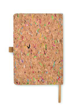 Логотрейд pекламные подарки картинка: A5 cork coloured notebook
