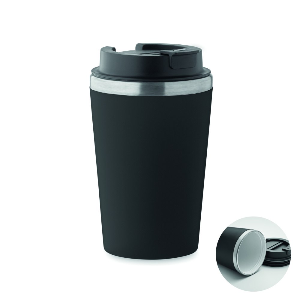 Логотрейд бизнес-подарки картинка: Ceramic lining tumbler 350 ml