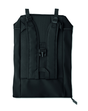 Логотрейд pекламные cувениры картинка: Laptop 15" roll top PU backpack