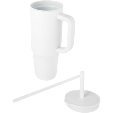 Лого трейд pекламные cувениры фото: Brady термостакан с силиконовой трубочкой, объемом 900 мл, сертифицированный согласно RCS