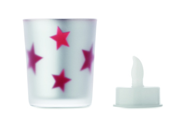 Лого трейд бизнес-подарки фото: LED tea light candle