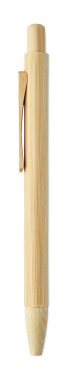 Лого трейд pекламные продукты фото: Bamboo automatic ball pen