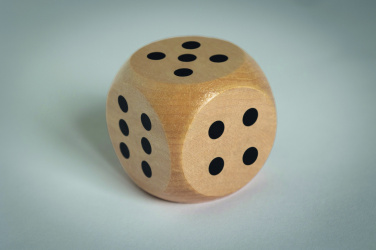 Лого трейд pекламные подарки фото: Schima wooden dice 5cm dia