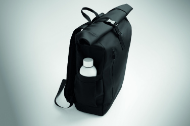 Логотрейд pекламные продукты картинка: Rolltop laptop rucksack 600D