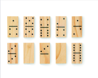 Лого трейд pекламные cувениры фото: Domino and cards set