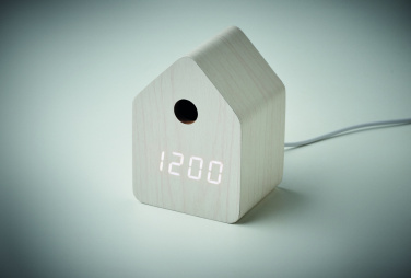 Лого трейд бизнес-подарки фото: MDF cuckoo alarm clock