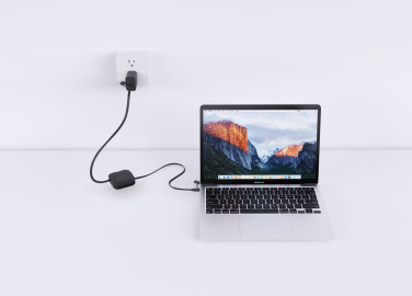 Логотрейд бизнес-подарки картинка: Подставка Urban Vitamin San Jose 100 Вт с выдвижным кабелем