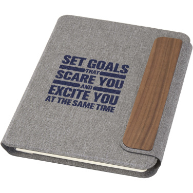 Логотрейд pекламные подарки картинка: Andean портфель из переработанного материала RCS формата A5