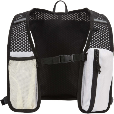 Логотрейд pекламные cувениры картинка: Nomad жилет для бега из переработанного материала, сертифицированного согласно GRS, с питьевой системой на 5 л