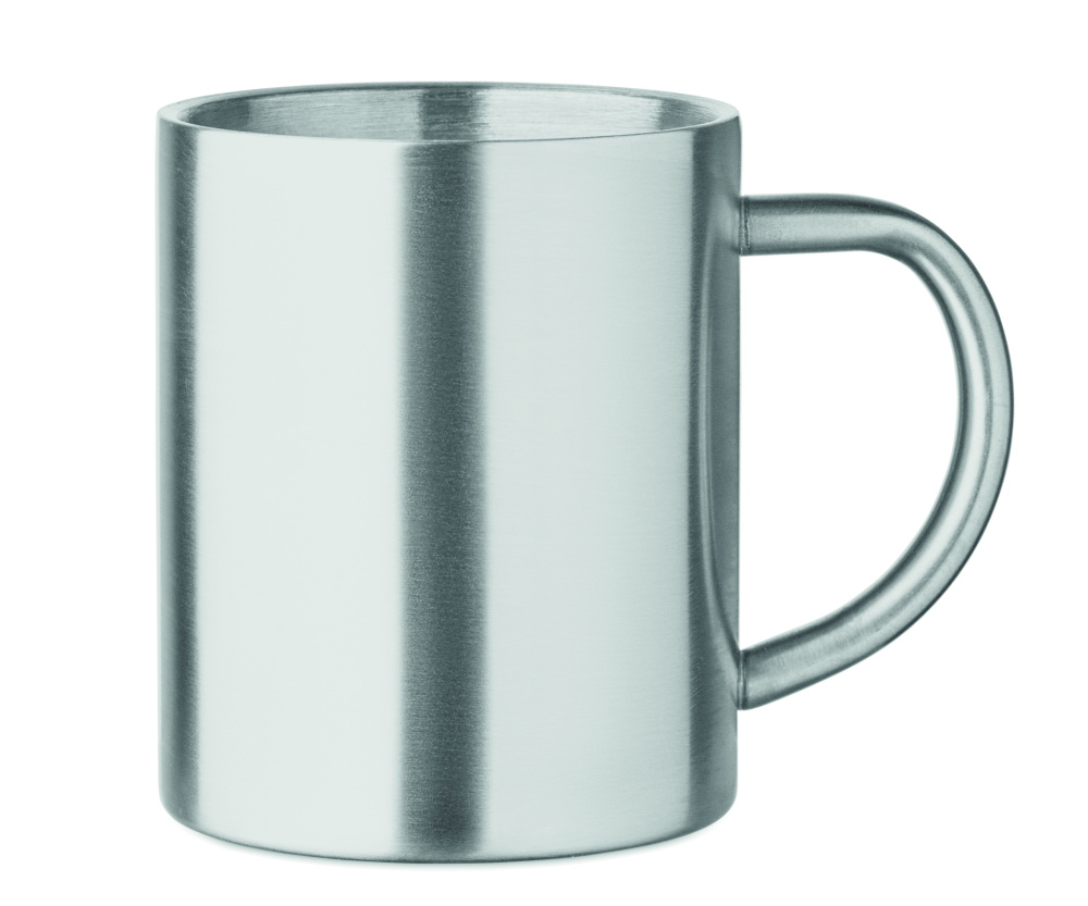 Логотрейд pекламные продукты картинка: Recycled stainless steel mug