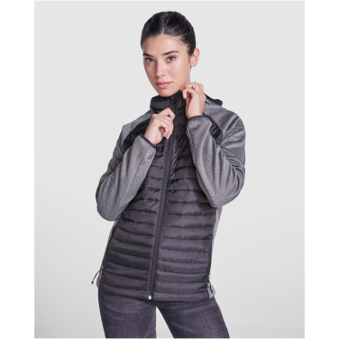 Логотрейд pекламные cувениры картинка: Гибридная утепленная куртка унисекс Minsk