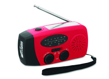 Лого трейд pекламные продукты фото: Portable radio SOS with LED torch