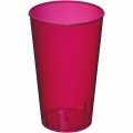 Arena 375 ml plastmugg, Transparent magenta