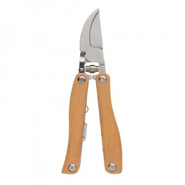 Logotrade reklamprodukter bild: Multitool för trädgården i trä