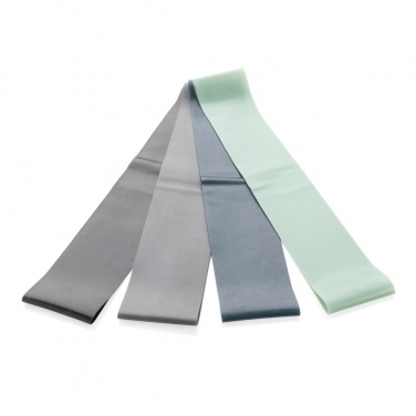 Logotrade profilprodukter bild: 4-pack elastiska träningsband i fodral