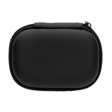 Logotrade profilprodukter bild: TWS sporthörlurar i laddningsfodral