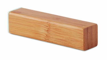 Logotrade presentreklam bild: Powerbank Bambu 2200mAh POWERBAM