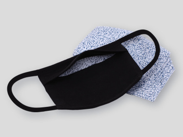 Logotrade reklamprodukter bild: MARS PRO bomullsmask (storlek M) med ficka och HEPA-filter 1380165